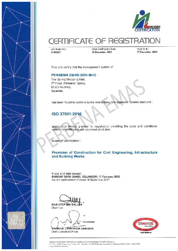 Certificate ISO 37001 PERBENA EMAS SDN BHD_watermark